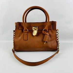 Michael Kors Hamilton Bag Tan